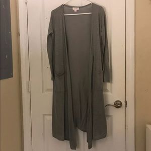 LuLaRoe Small Sarah Solid Gray